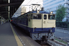 [EF65 1112〔田〕 + 24系25形〔大ミハ〕　101レ　寝台急行「銀河」（東海道本線　新大阪　大阪府大阪市淀川区西中島）]